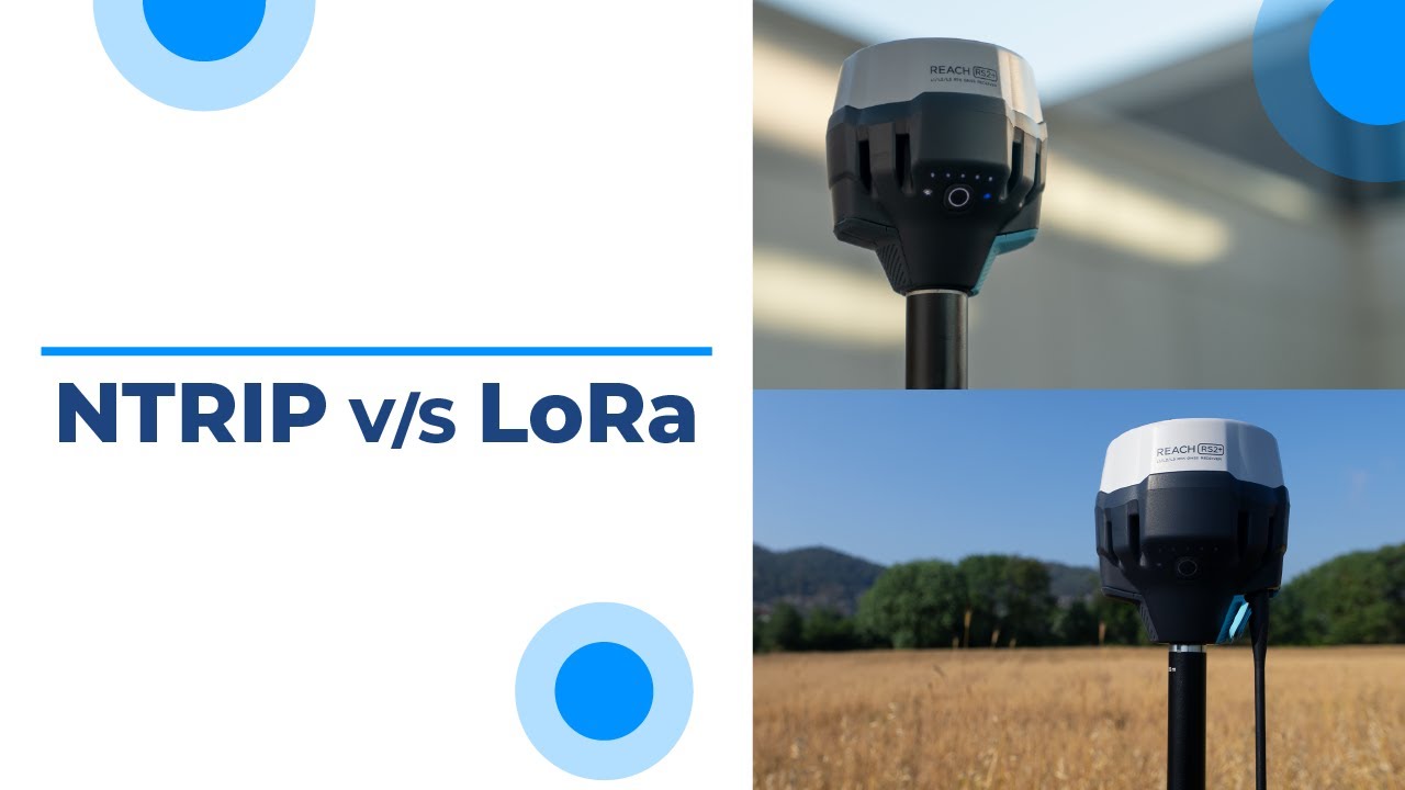 Diferencias entre NTRIP VS LORA en tu levantamiento topográfico. SCS Equipos