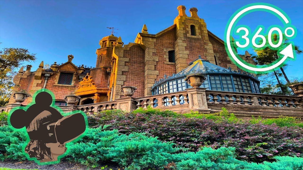 360º Ride on Haunted Mansion at Magic Kingdom