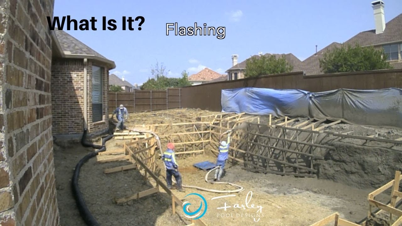 What Is It? Flashing for Gunite Pools by Mike Farley