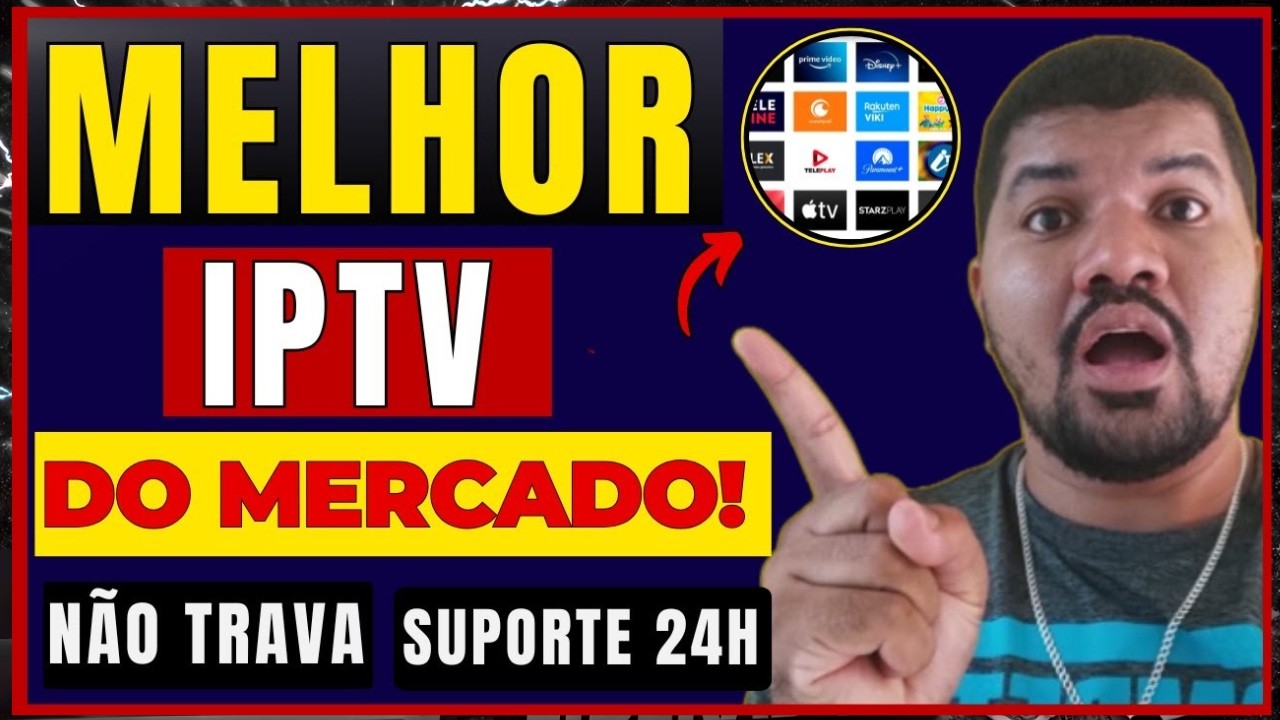 IPTV 💥 MELHOR IPTV DO MERCADO! MELHOR IPTV DO MERCADO em 2026! Canais, Filmes e Futebol SEM TRAVAR!