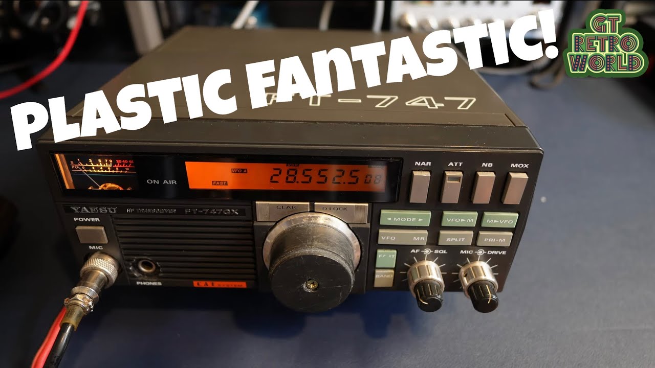 YAESU FT747GX:The Old Plastic Fantastic!