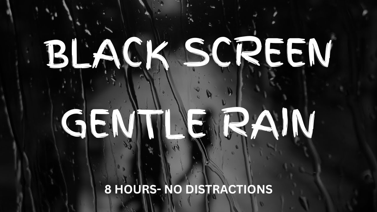 Cozy Rain Ambience with Soft Background Noise 🌧️