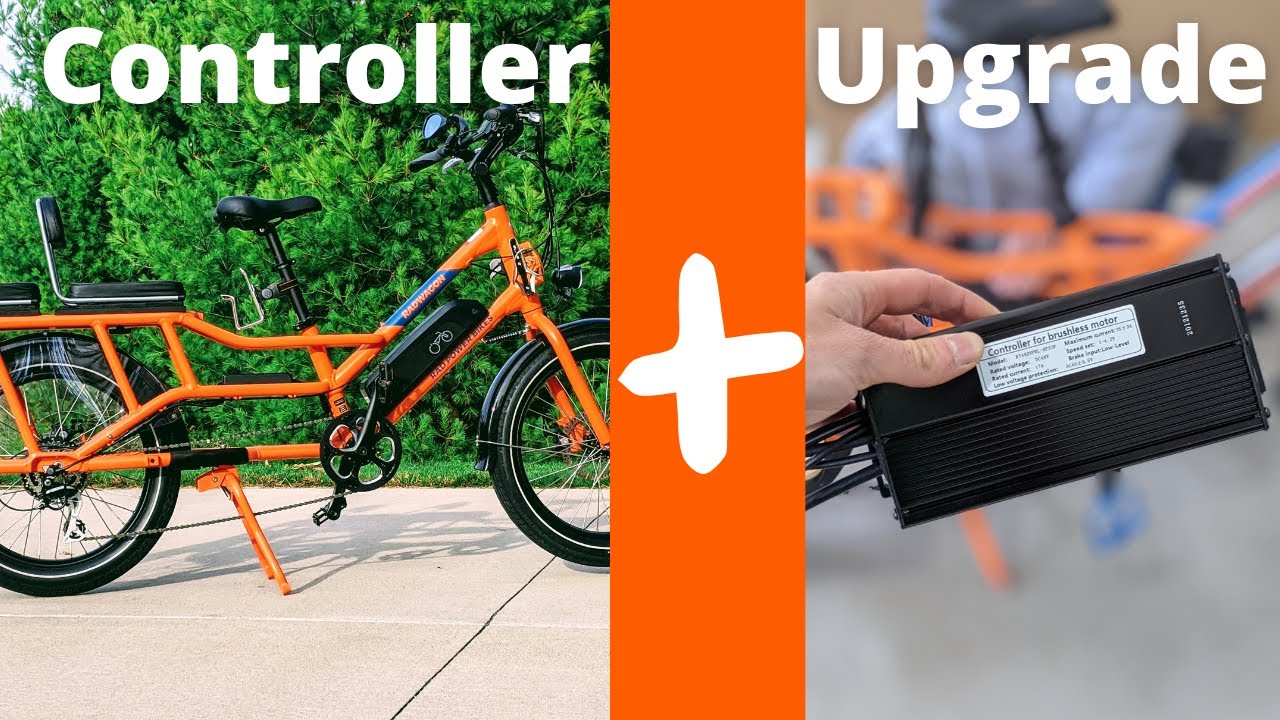 Super Powered RadWagon 4! Rad Power Bikes Controller Upgrade Installation (Bolton Ebikes)