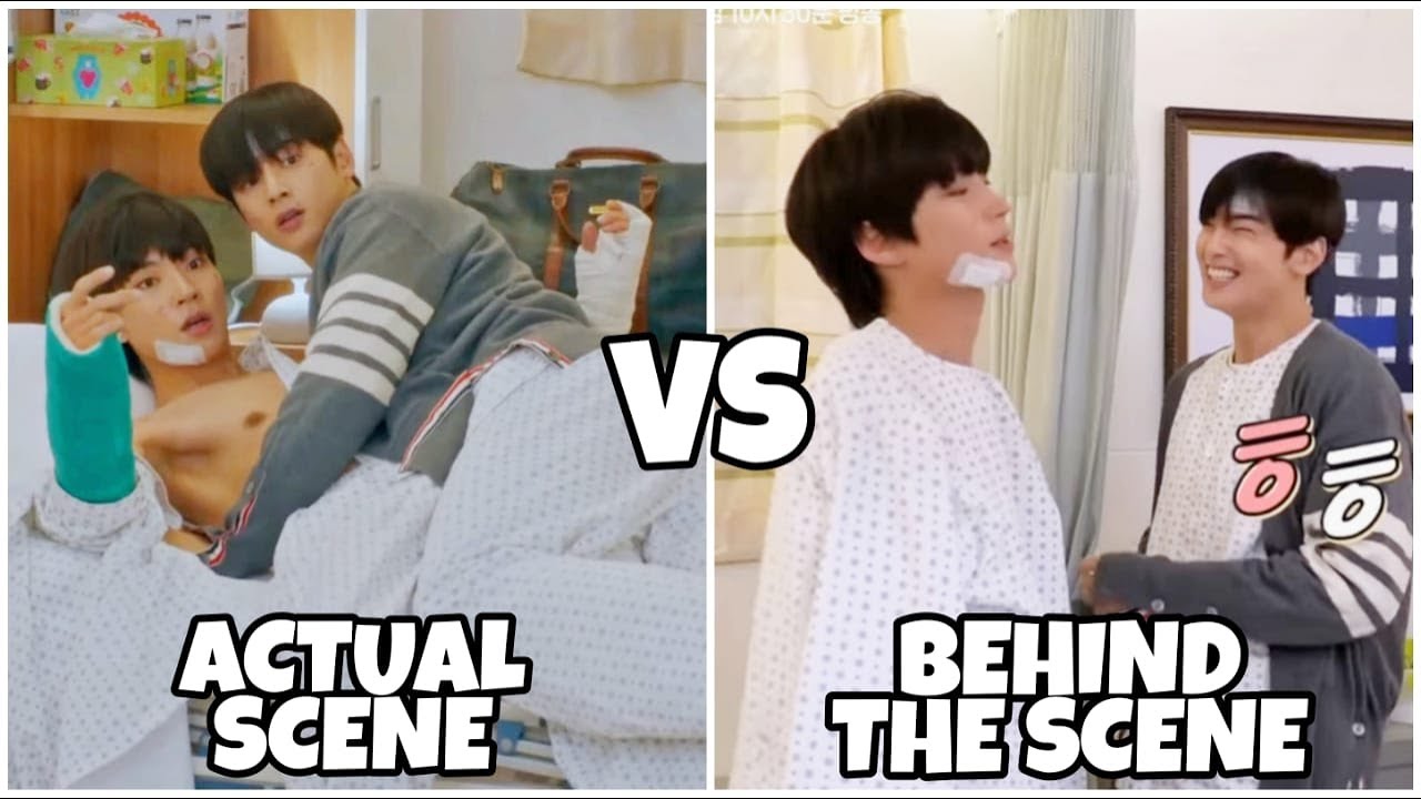 True Beauty Episode 11 | actual scene vs bts | Jugyeong saw Suho help Seojun change clothes 