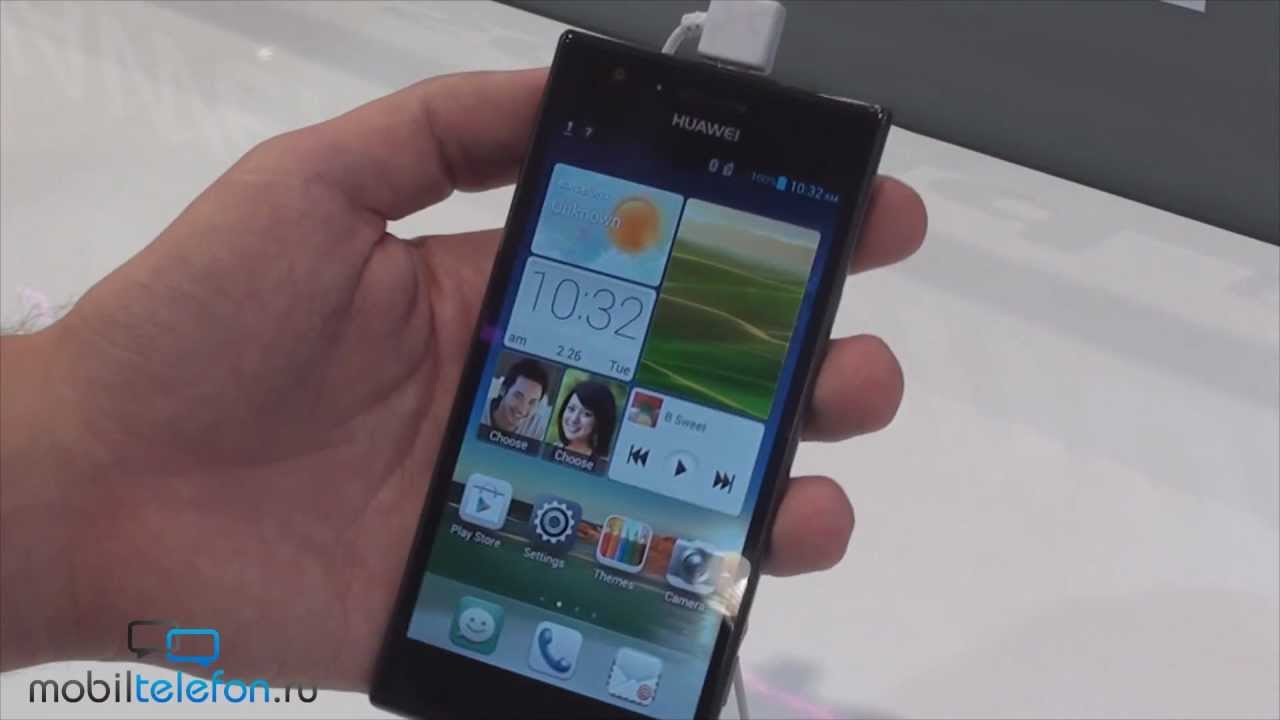 Демо Huawei Ascend P2 на MWC 2013 (hands-on)