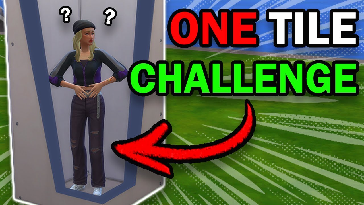 Mein Sim startet mit NUR EINEM Feld 😵 | Sims 4 One Tile Challenge