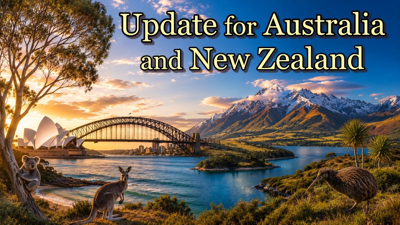 Update Australia and New Zealand - A reading with Crystal Ball and Tarot