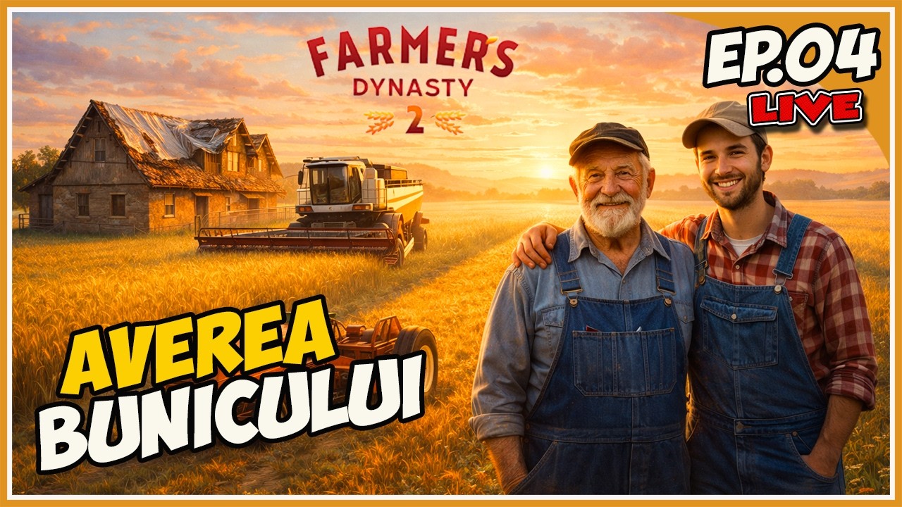 DOUA POVESTI PESTE TIMP, ACEIASI FERMA  | FARMER'S DYNASTY 2 | EP 04 🔴 🅻🅸🆅🅴