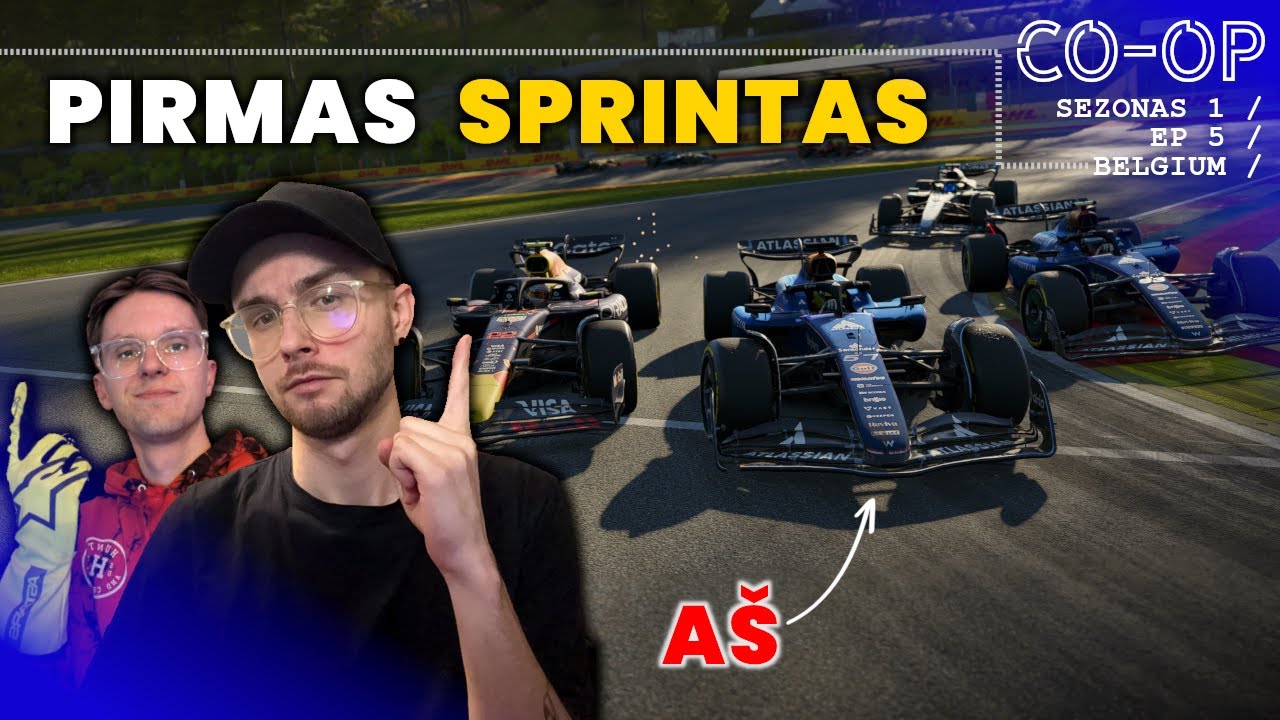 Pirmas Sprintas Įspūdingas... | F1 25 su Simaxe