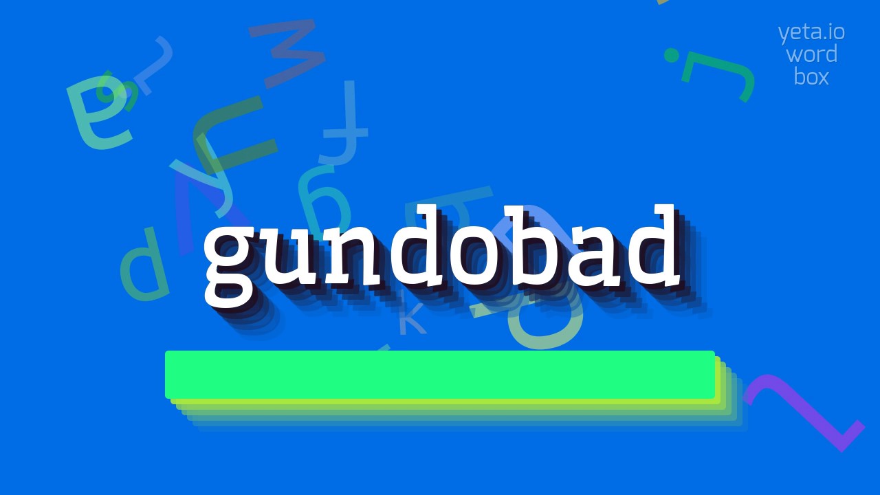 ГУНДОБАД - КАК ПРОИЗНОШАЕТСЯ ГУНДОБАД?  #гундобад (GUNDOBAD - HOW TO PRONOUNCE GUNDOB
