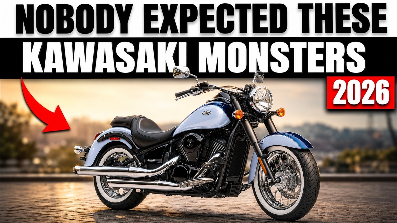 6 новых мотоциклов Kawasaki 2026 года, которых никто не ожидал