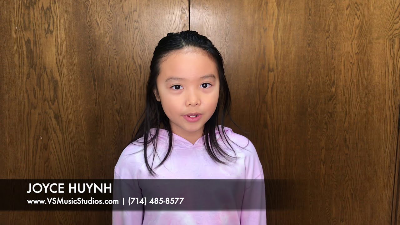 VSMS FALL 2020 Recital: Joyce Huynh, vocal