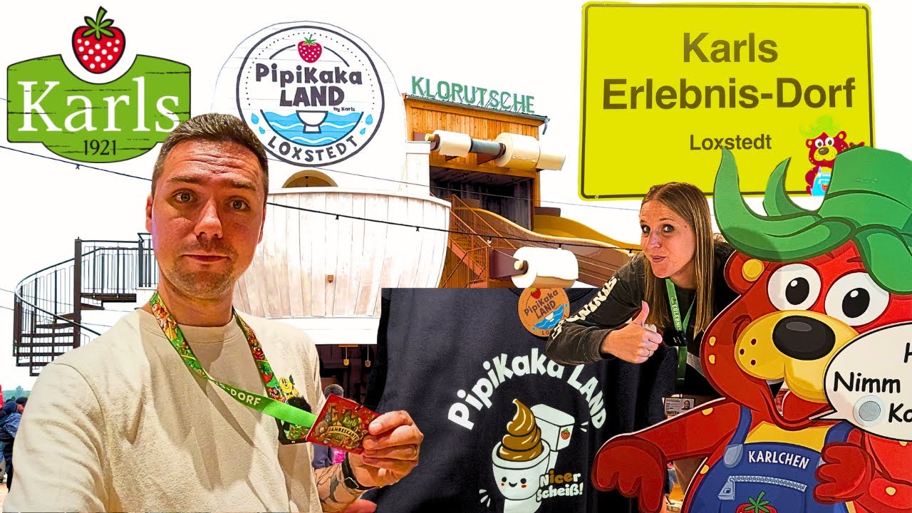 Was zum Erdbeer-Himmel ist DAS bitte?! 😂🍓 Wir besuchen das NEUSTE Karls Erlebnis-Dorf in Loxstedt
