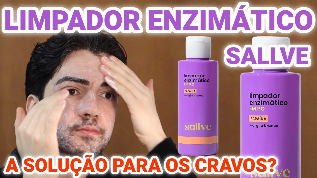 SURPREENDE? Limpador Enzimático em PÓ da Sallve!