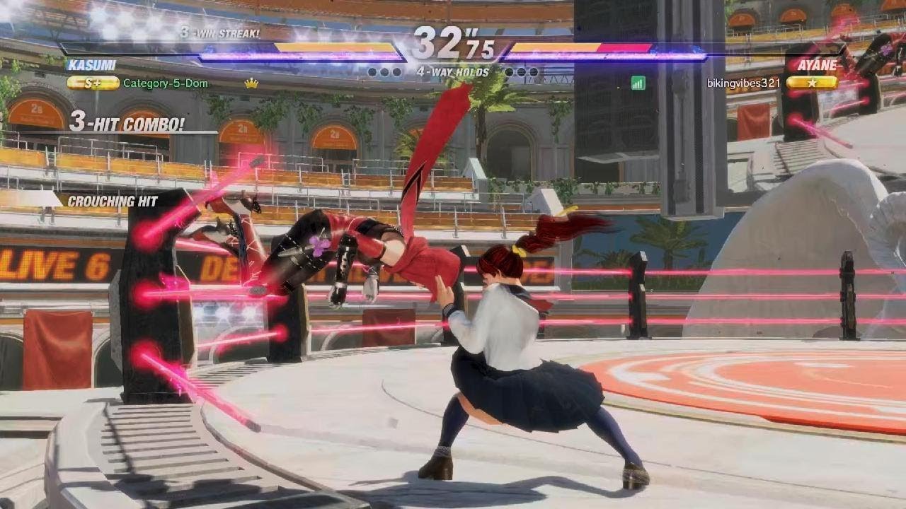 DEAD OR ALIVE 6 Kasumi VS. Ayane!!!