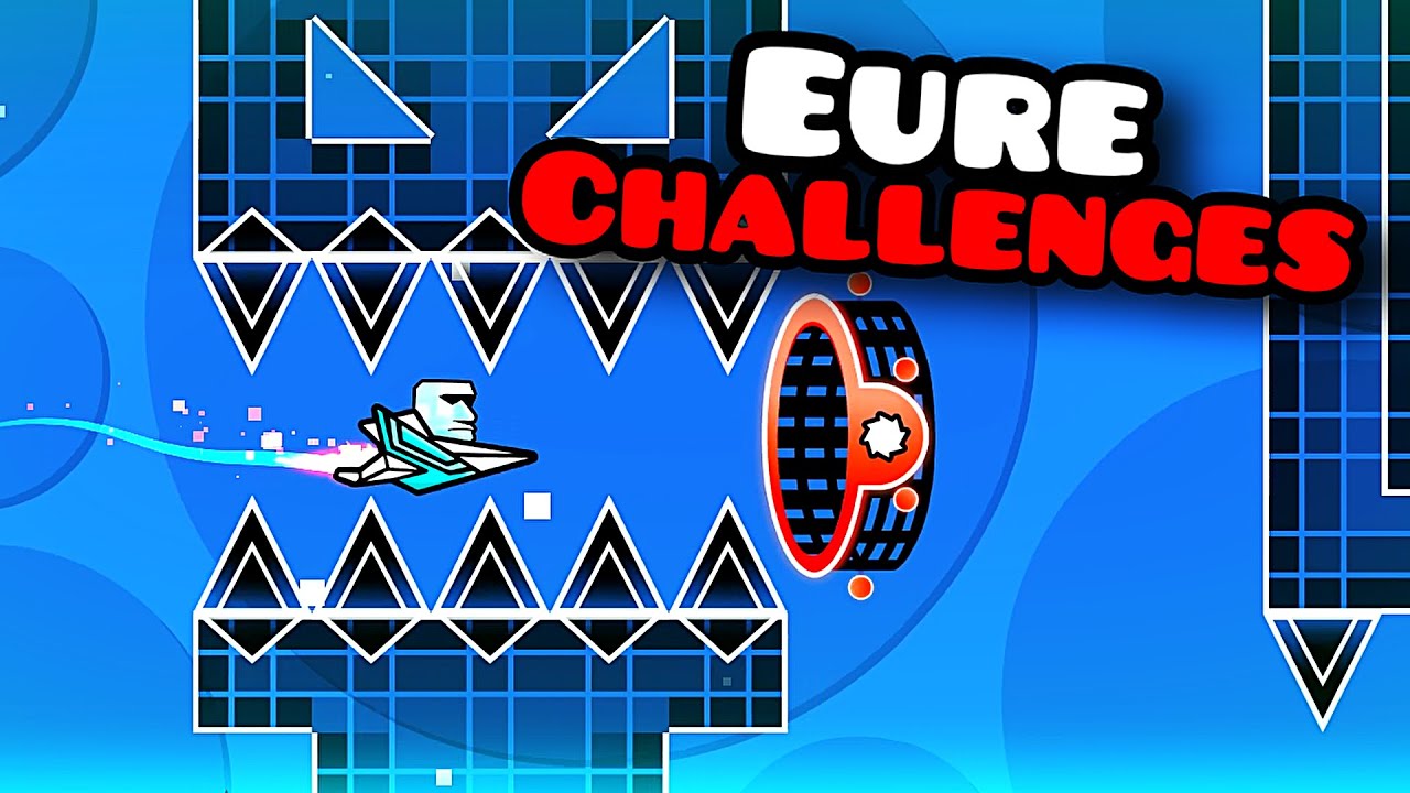 Ich habe WIEDER EURE Geometry Dash CHALLENGES gespielt!