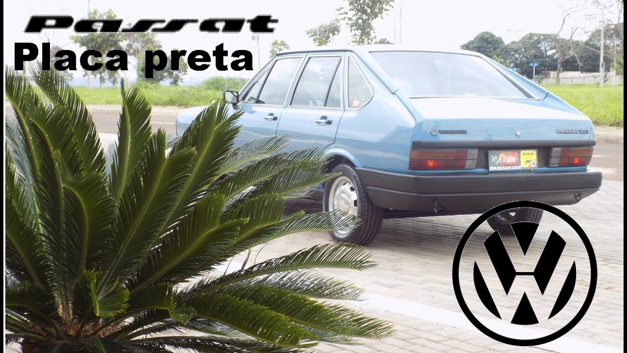 Passat LSE 1.6 Placa preta