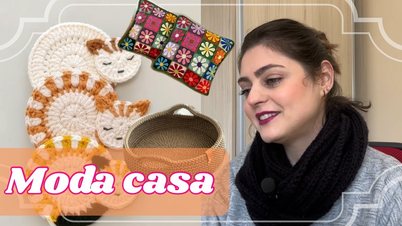 Crochê moda casa: Inspirações para deixar sua casa LINDA