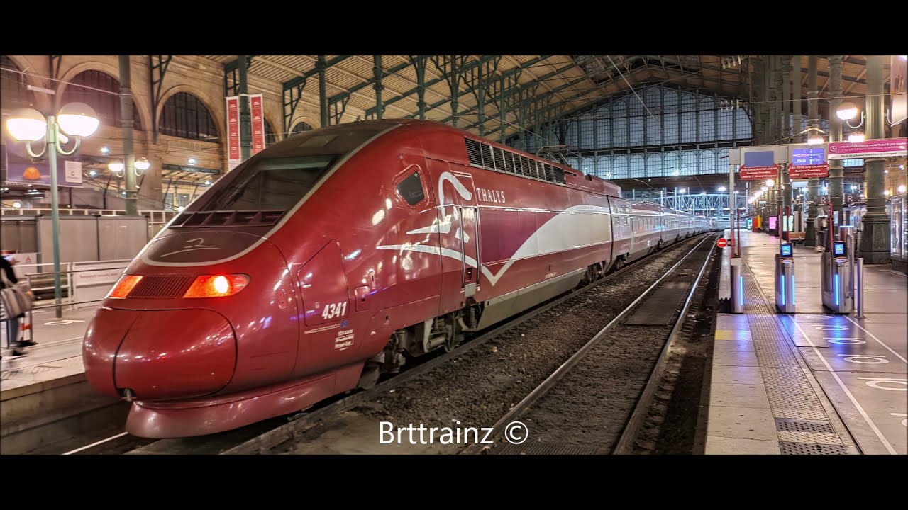 The new 'upgraded'  MOD Thalys Ruby | Thalys PBKA | Paris * Brussels | Parijs Brussel | 01/11/2021|
