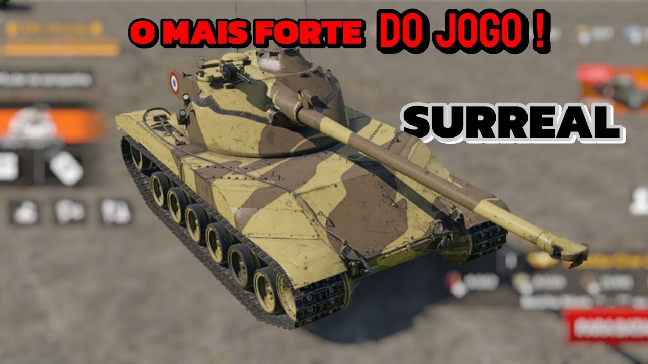 O MELHOR TANQUE LEVE, Chega a ser OP - War Thunder Mobile - PT BR