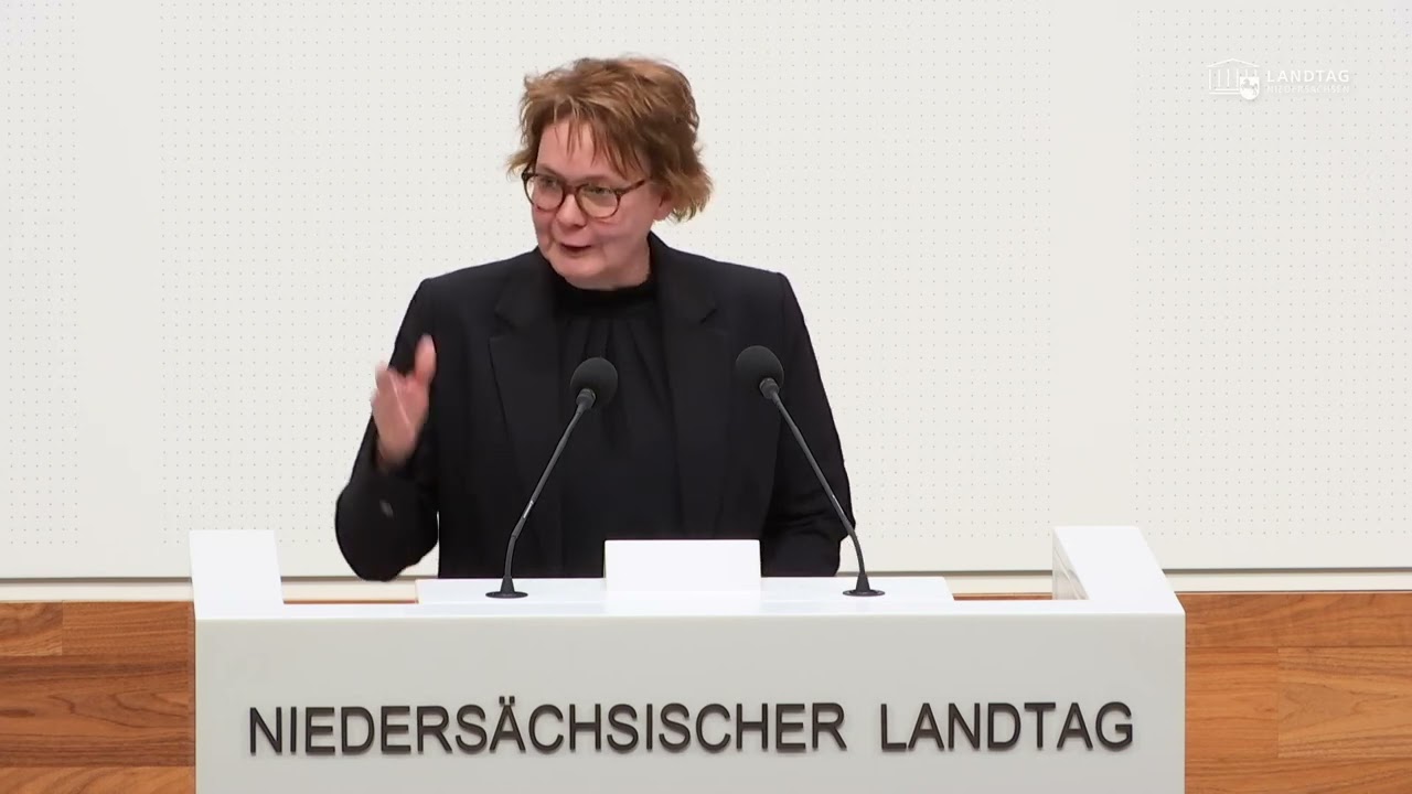 Rede von Innenministerin Daniela Behrens am 12.12.2023 zu den Haushaltsberatungen 2024 (TOP 33)