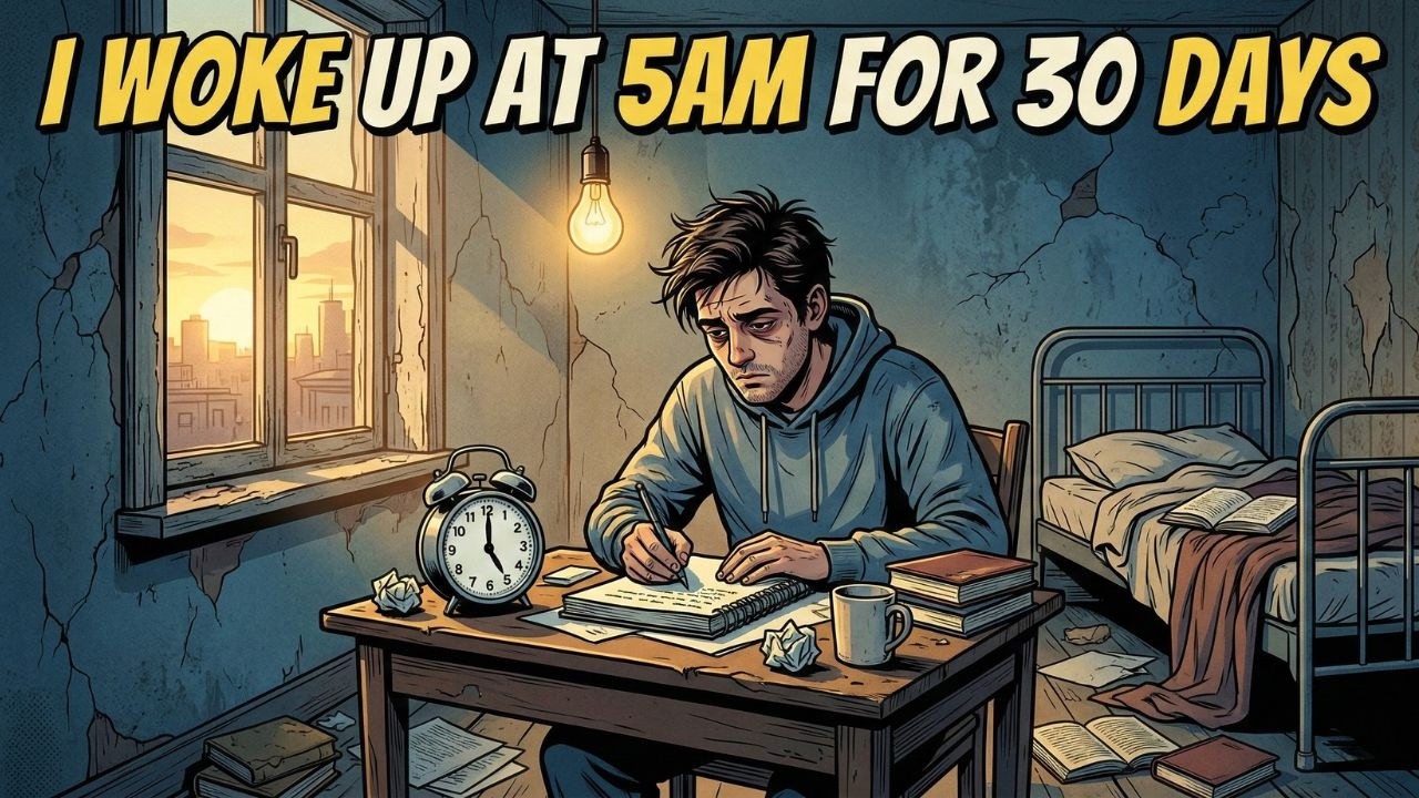The Secret of 5 AM – Improve Your English Fluency with This Motivational Story