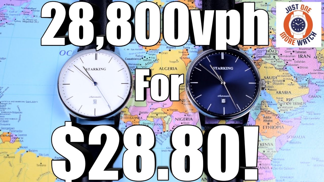 World's Cheapest 4Hz Watch! $28 Starking!