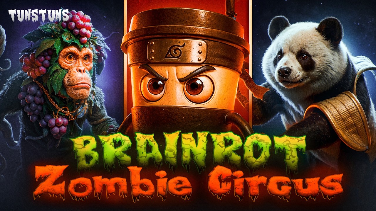 🎪 BRAINROT ZOMBIE CIRCUS — Огненная вечеринка Апокалипсиса | Эпизод 24 🔥💀
