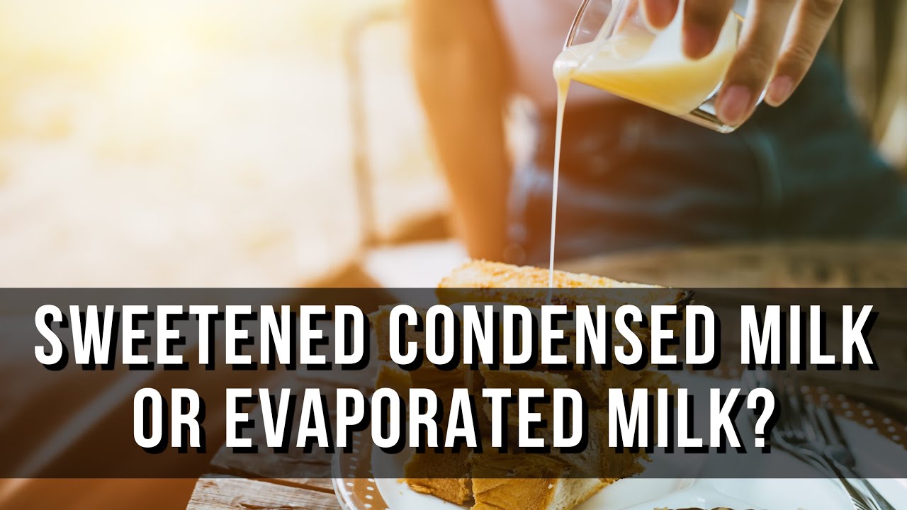 Condensed vs. Evaporated: Which Milk Does What?