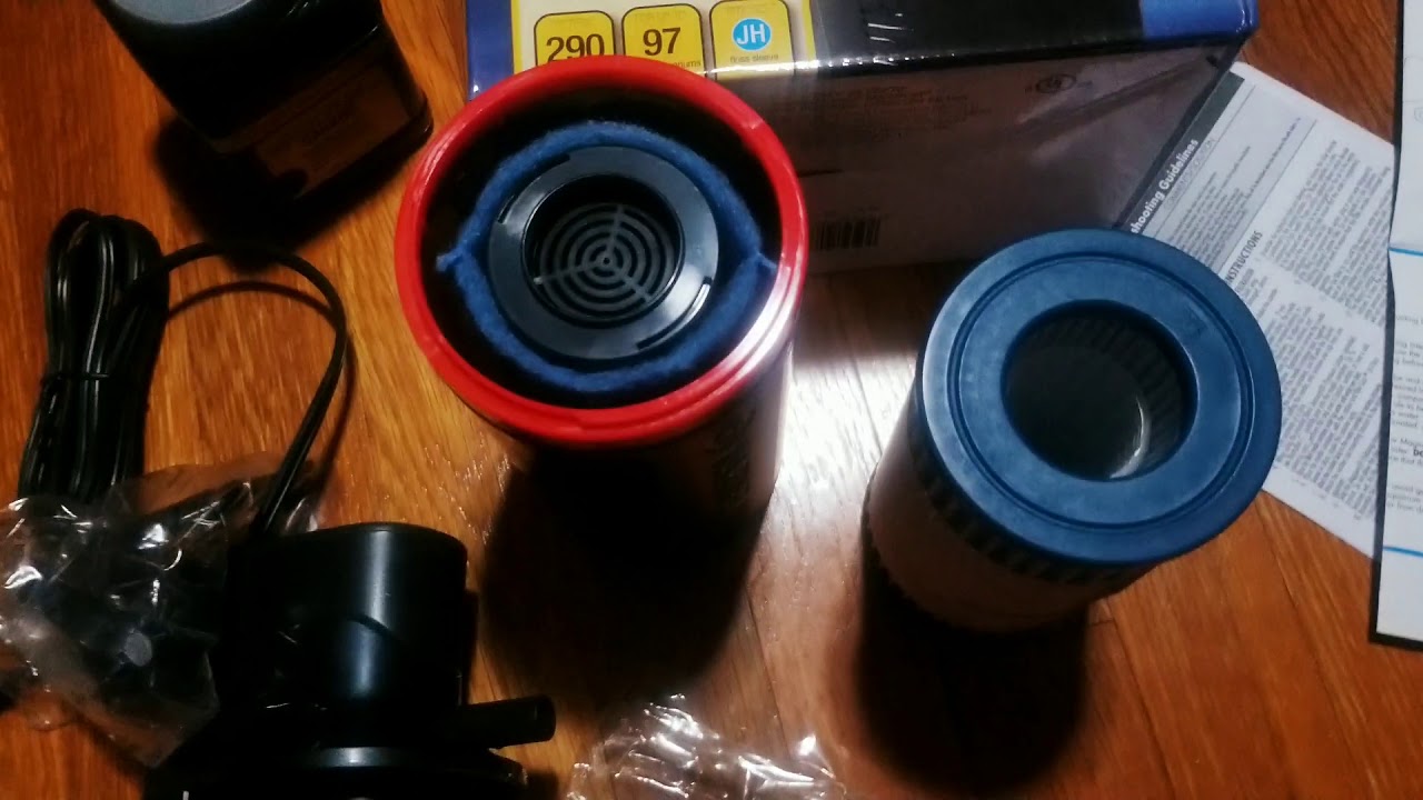 🔴🔵 Unboxing de filtro marineland magnum polishing