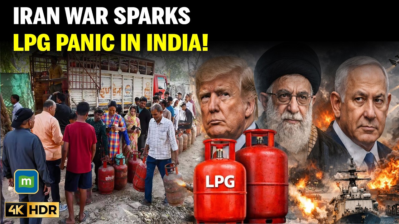 Iran War Fuels LPG Rush In India, Government Moves To Stabilise Supply | 4K