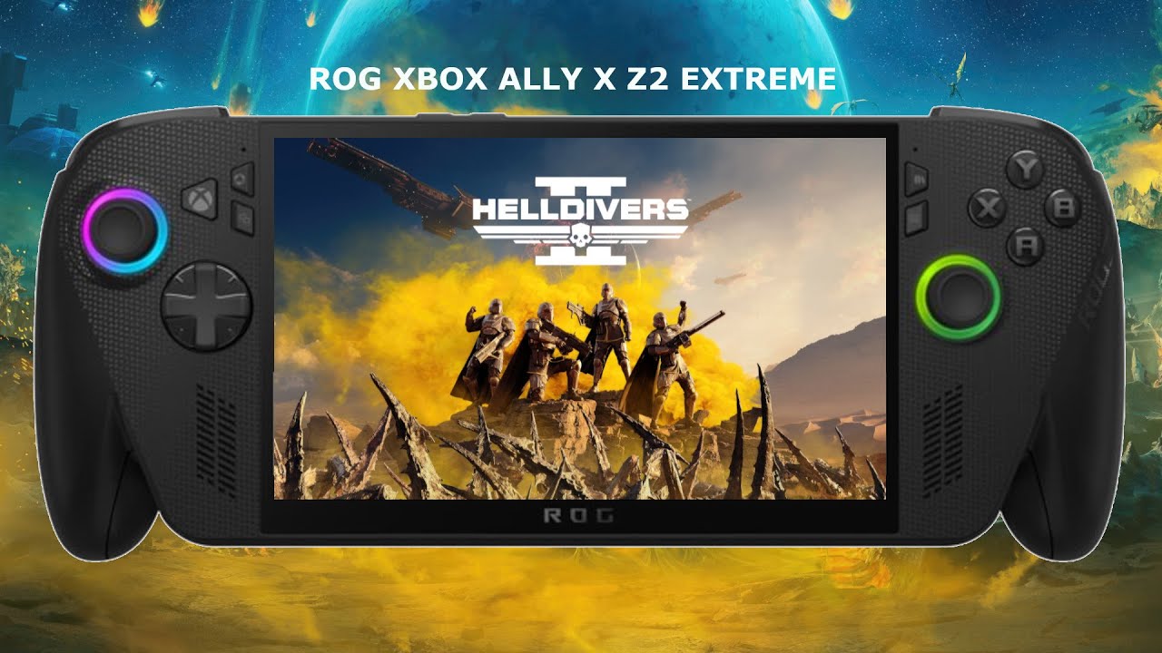 ROG Xbox Ally X Z2 Extreme / HELLDIVERS 2 Performance / Full Screen Experience