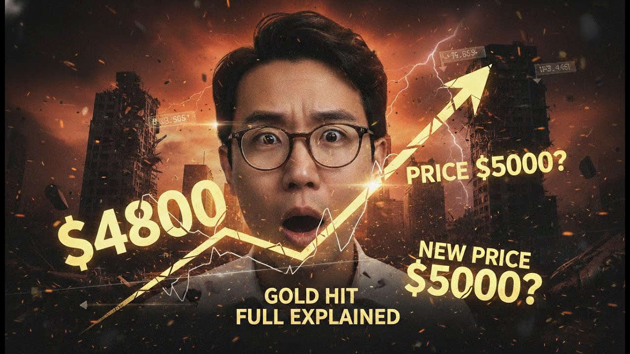 Gold Smashes $4,800 Record High – Is $5,000 Next?