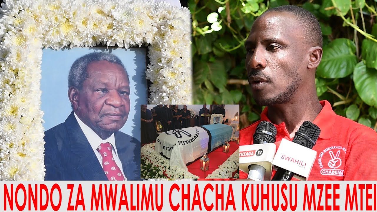 NONDO ZA MWALIMI CHACHA HECHE MSIBANI KWA MUASISI WA CHADEMA KUNA LA KUJIFUNZA