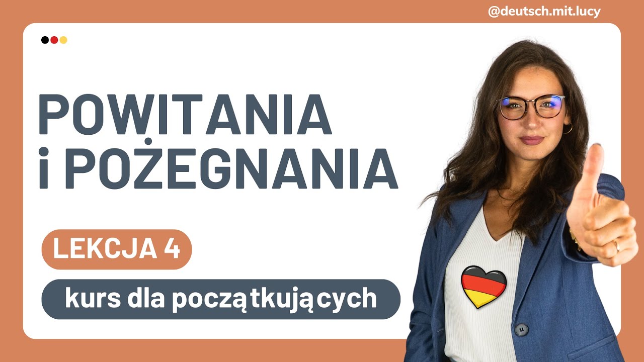 Przywitania i pożegnania po niemiecku| Kurs niemieckiego dla początkujących