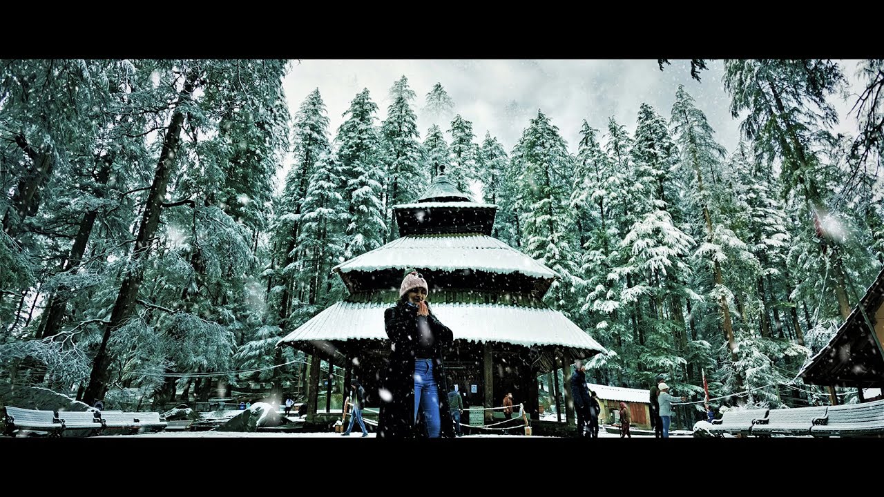Manali In Winter - Snowfall - Cinematic Video