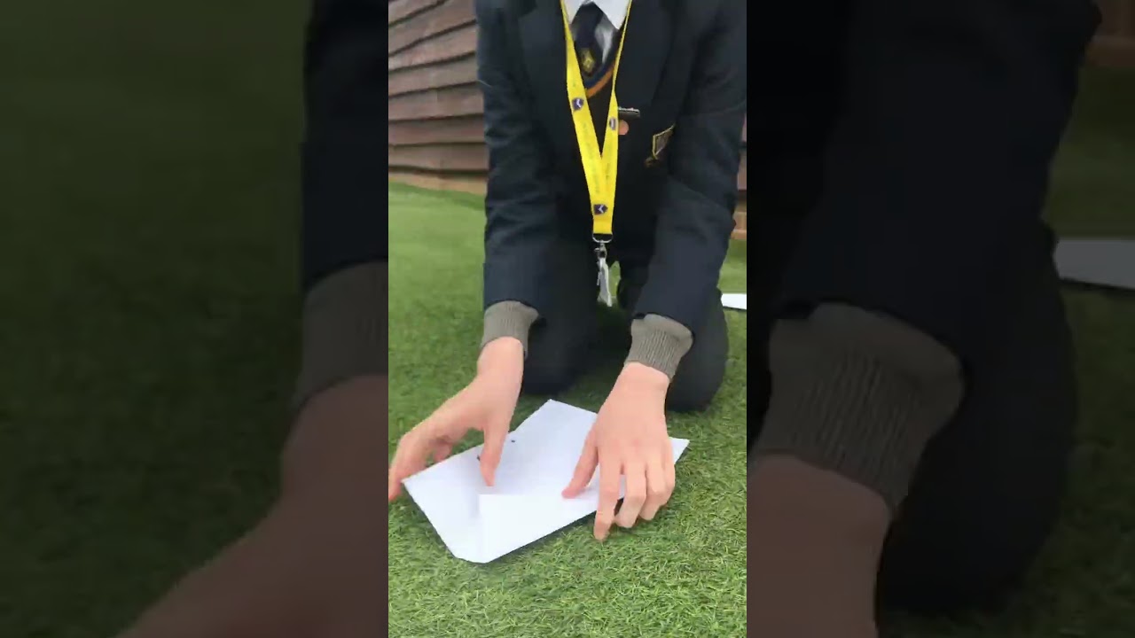 How to make the worlds best paper aeroplane sub for part 2 (it flies)