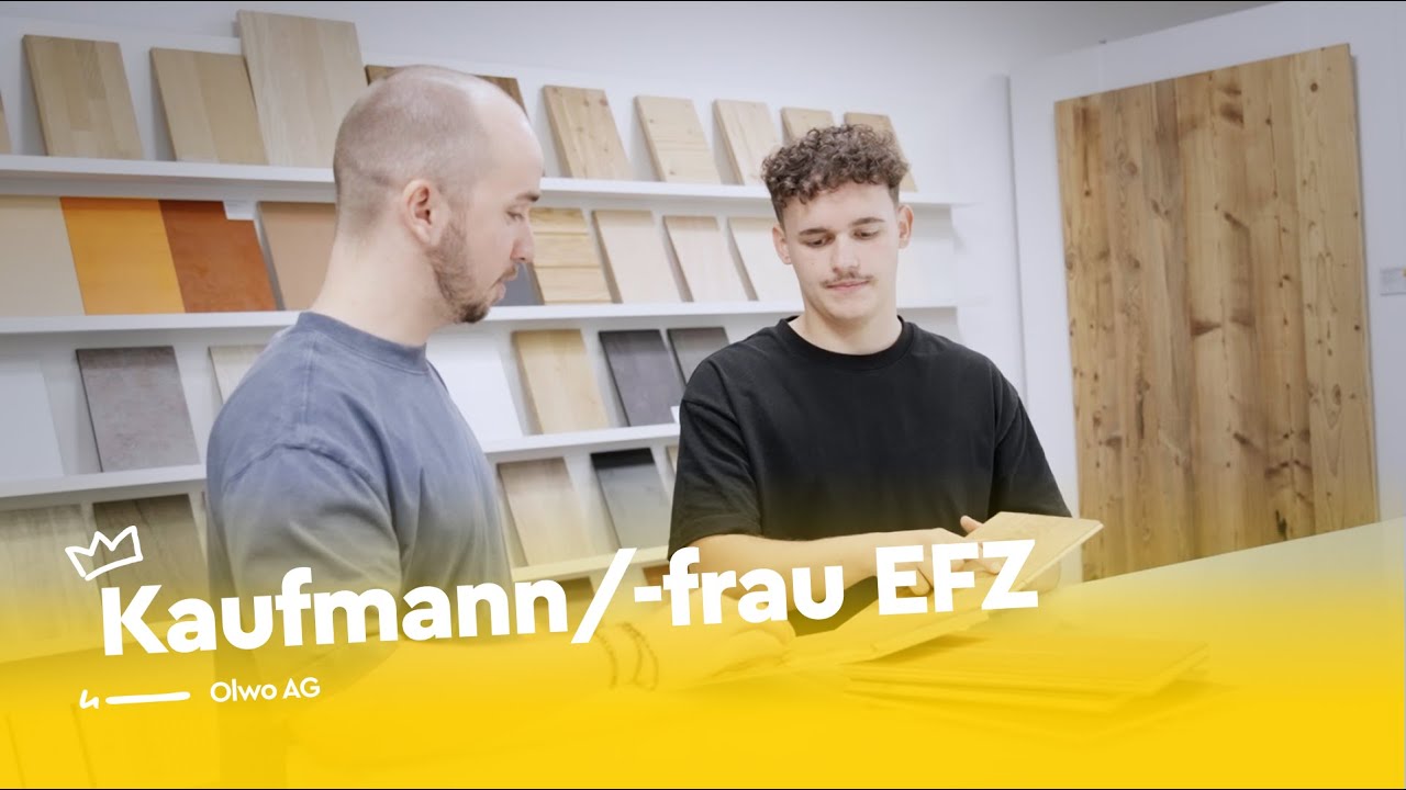 So sieht der Beruf KV bei der OLWO AG aus | Lehrstellenvideo | Yousty