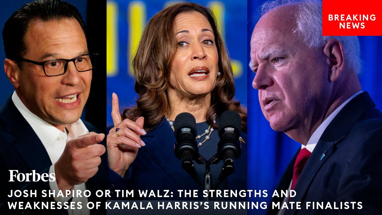 Josh Shapiro Or Tim Walz?: Cillizza Discusses Strengths & Weaknesses Of Kamala Harris's VP Shortlist