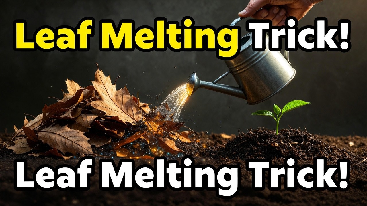 The Secret Liquid That Turns Leaves Into Compost in Days (Beginner Guide)