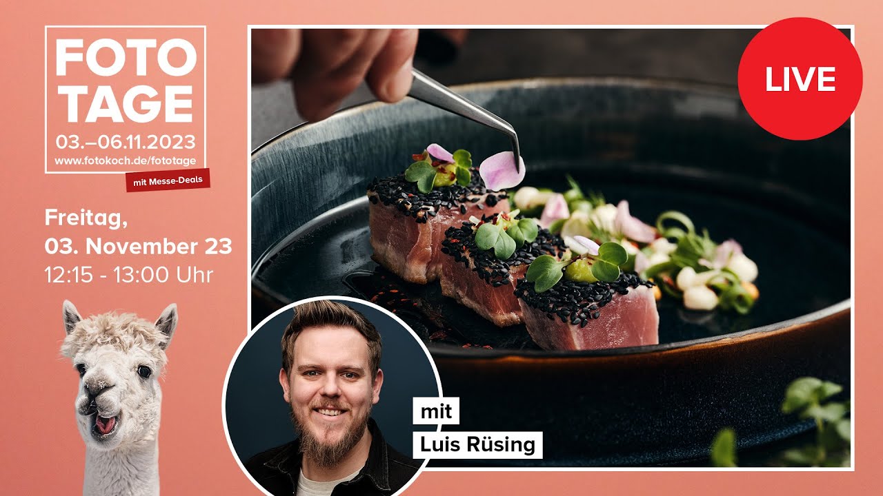 Next Level Produkt- & Foodfotografie: Vorteile von Tilt-Shift - Luis Rüsing (FUJIFILM GFX) #fototage