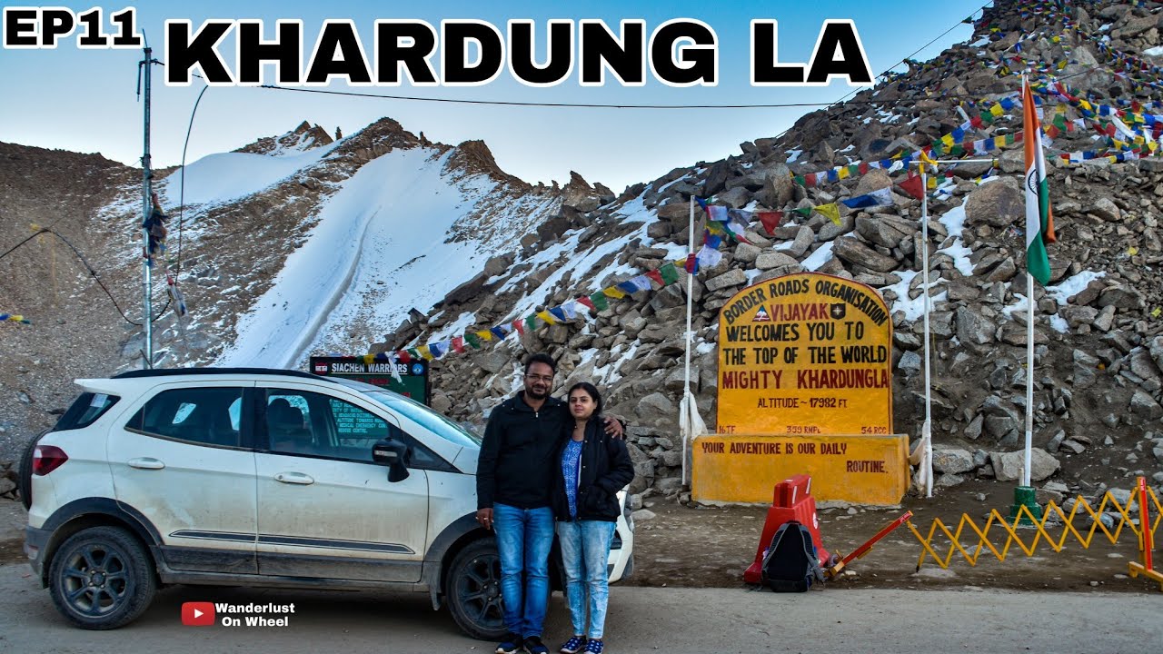 Dream drive to Highest Road - Kardungla Pass| Bangalore to Ladakh in Ecosport | Cross Country drive