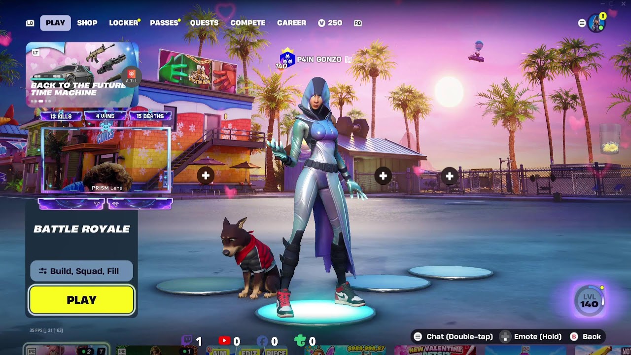 P4IN GONZO hunts for the Victory Royale Tonight! Join the Community Challenge!