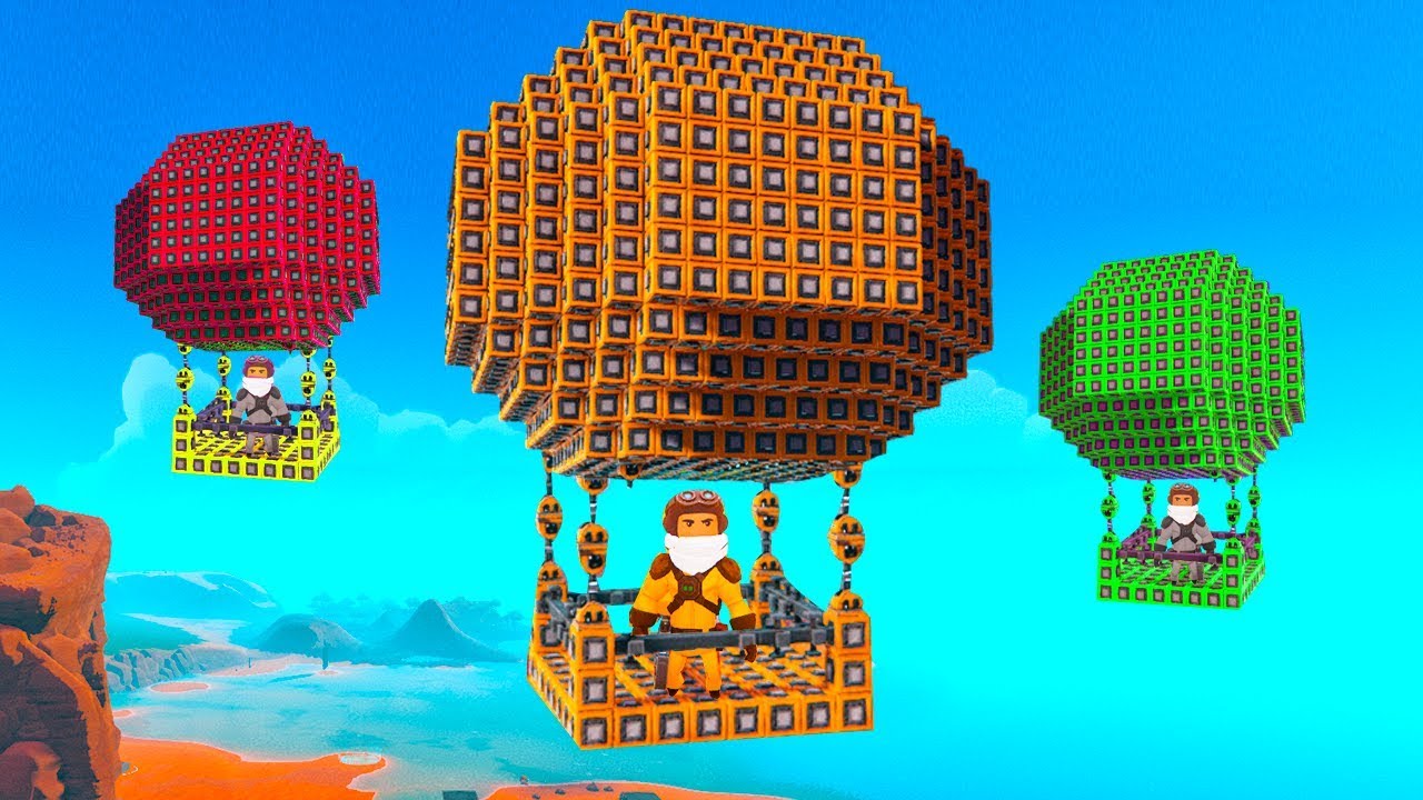 WHO HAS THE BEST HOT AIR BALLOON CHALLENGE!? - Trailmakers