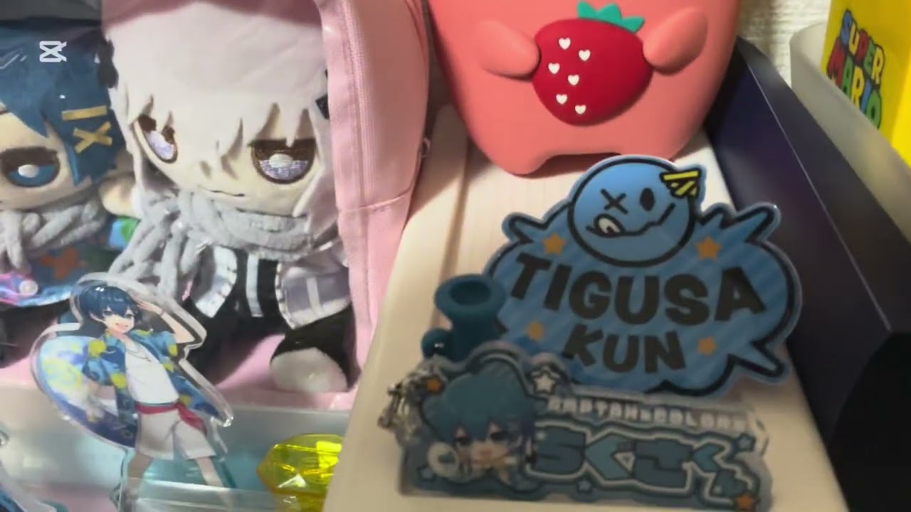 私のグッズを置いてる場所紹介！