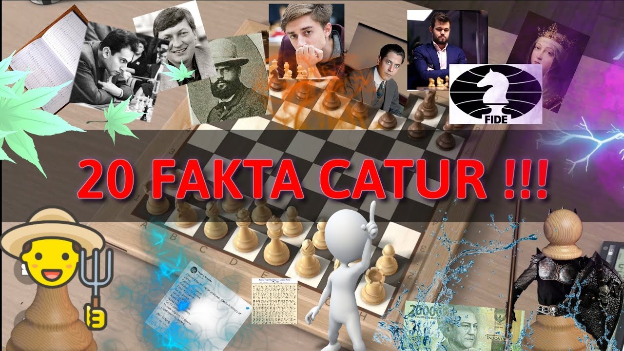 20 FAKTA UNIK CATUR !!! (20 fact about chess)