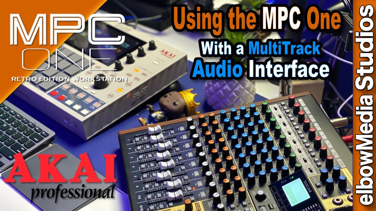 MPC 2.10 Update | Using the MPC One with a MultiTrack Audio Interface