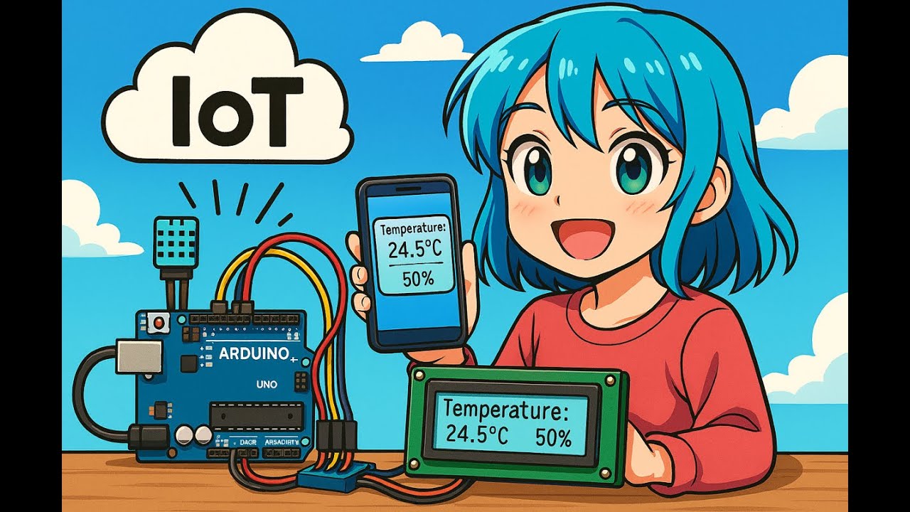 Arduino UNO ile IOT özellikli hava durum takip projesi.