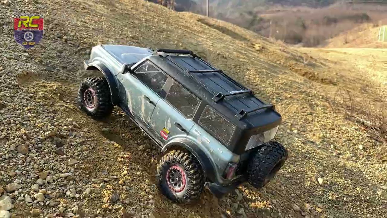 1/8 RC car : YK4083 New Ford Bronco | Off-road Driving #10