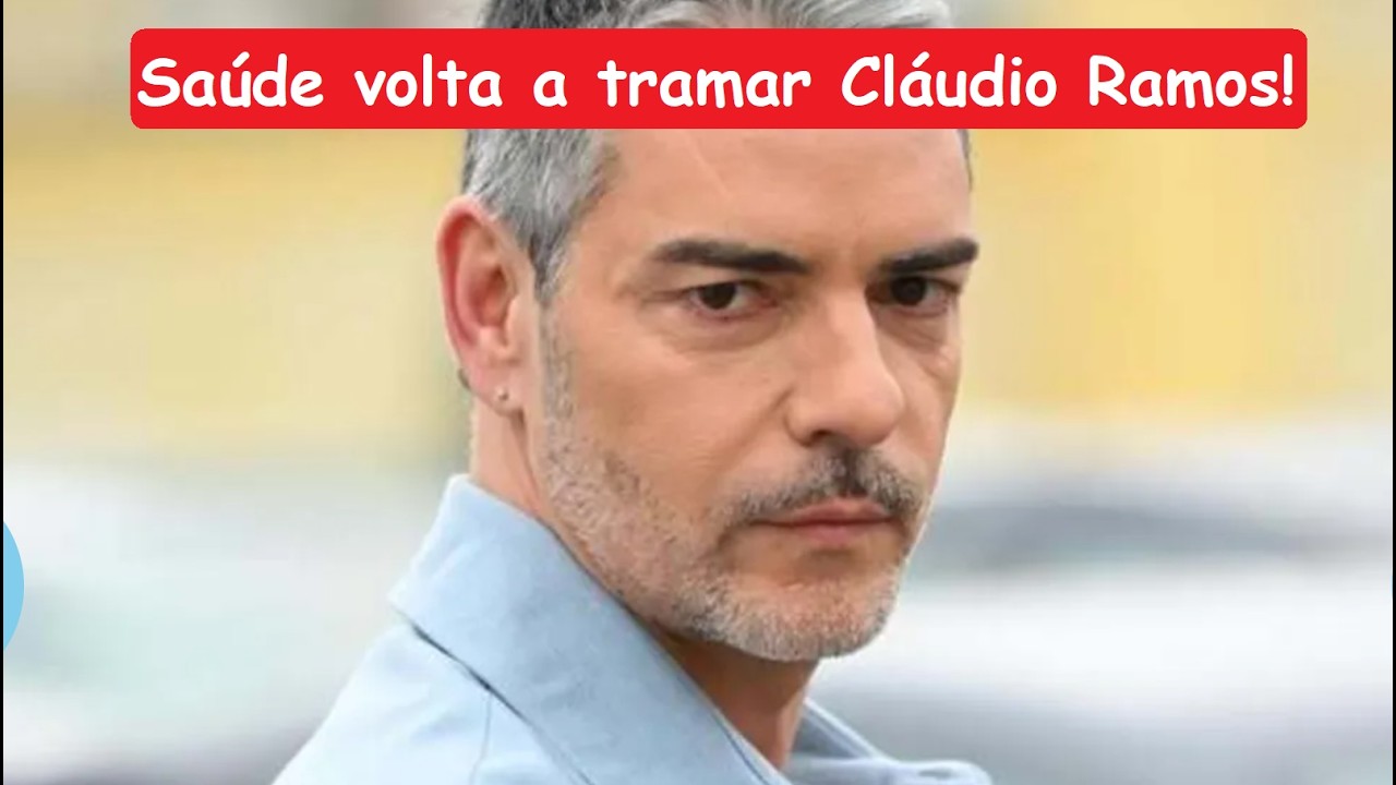 Cláudio Ramos SENTE-SE MAL nos bastidores!